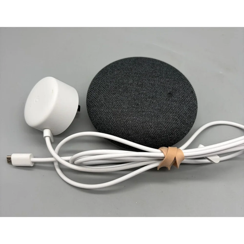 Google Home Mini Smart Speaker Assistant (1st Gen) - Charcoal - Tested